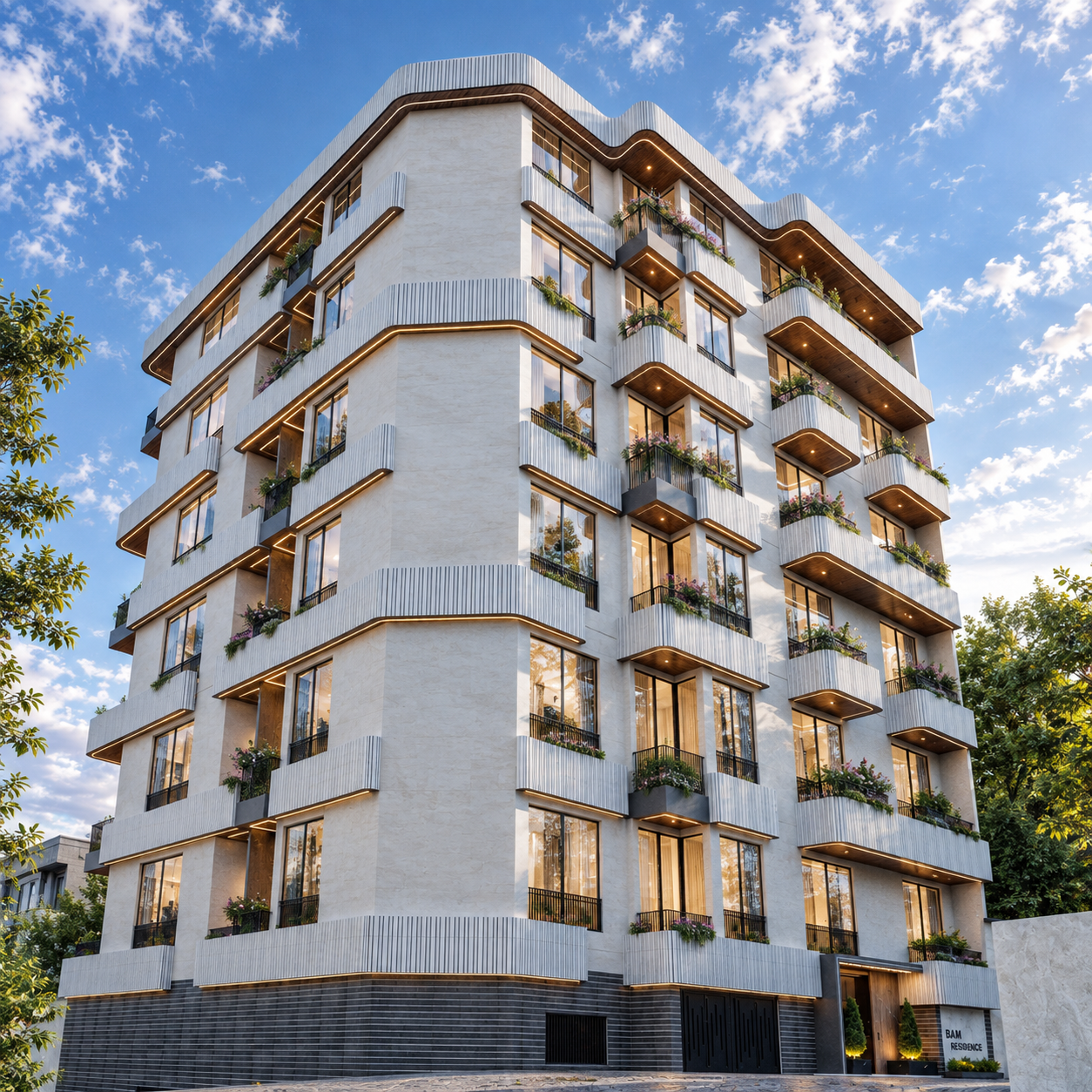  Bam residential building     